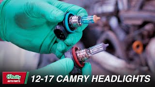 How To: Change the Headlight Bulbs on a 2012 to 2017 Toyota Camry