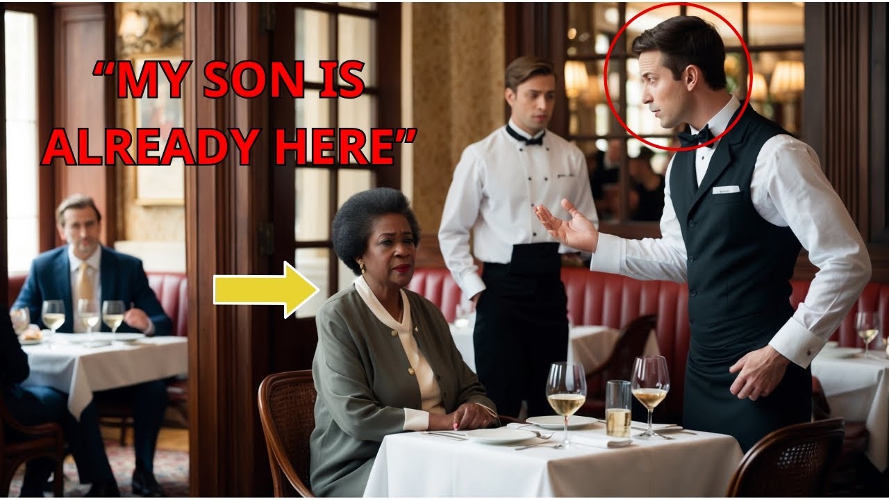 Waiter Refused To Serve Elderly Black Woman Not Knowing Her Son Owned The Restaurant