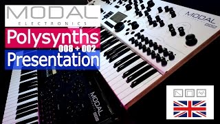 Video thumbnail for Modal 008 and 002 together with their designers by sonicstate