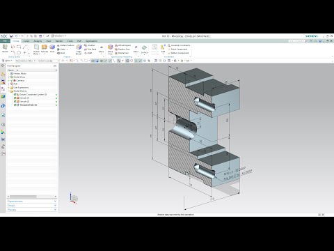 Siemens PLM NX - Jig Assembly Part#1 (Body)