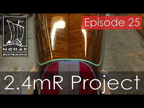 International 2.4mR Sailboat Project - Episode 25 - Plotting the stern profile