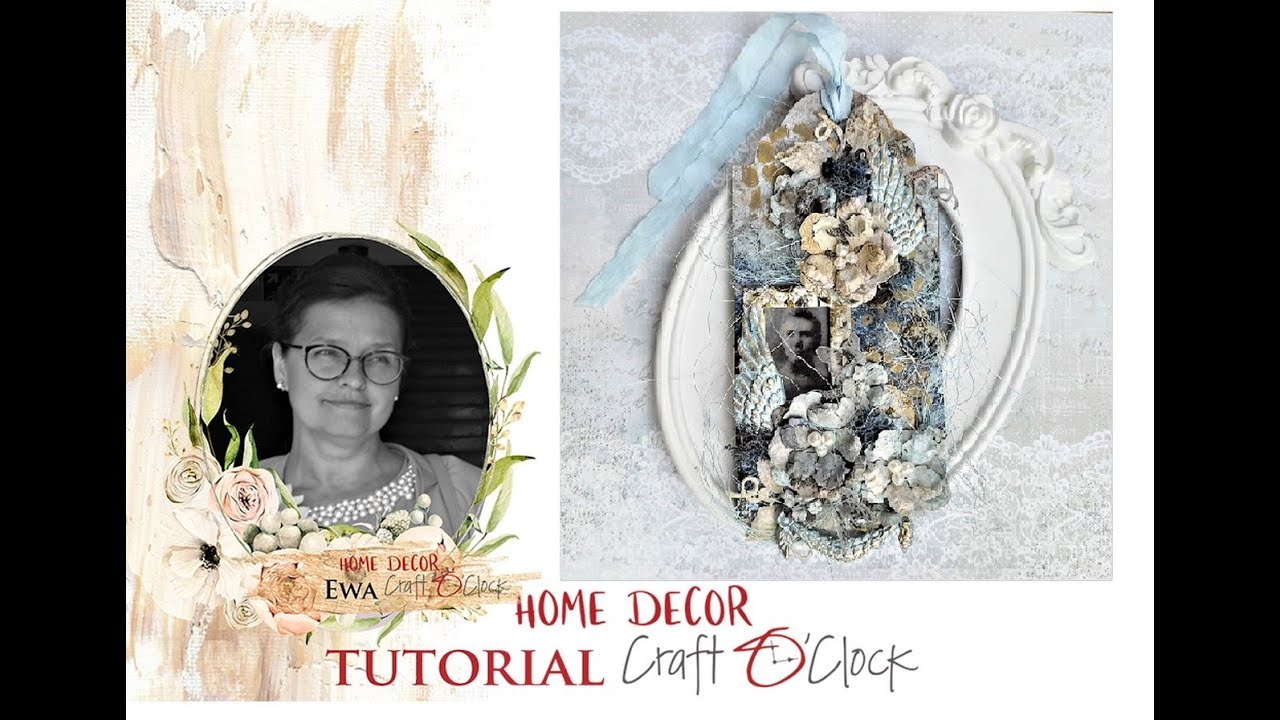 Tutorial-tag z ramką na zdjęcia-Godziny Tęsknoty/Tutorial-the tag with photo frame-Hours of Longing