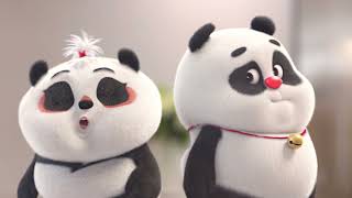 【Bamboo Panda ❤】Dundun enjoys massage  Chine