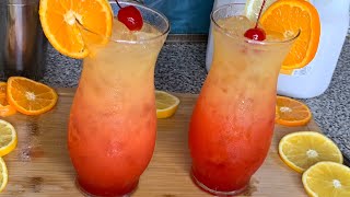 TEQUILA SUNRISE DRINK | STRONG ALCOHOLIC BEVERAGES