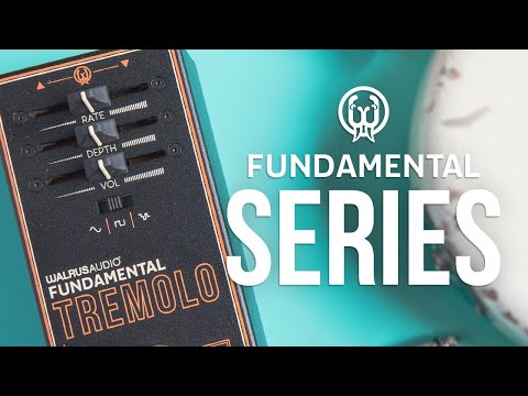 Walrus Audio Fundamental Tremolo Tech Demo