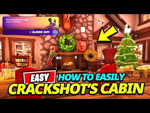 How to EASILY Find Crackshot's Cabin - Fortnite OG Quest