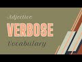 What Is The Meaning Of Verbose