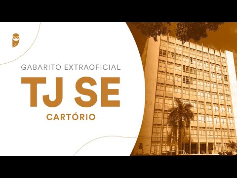 Gabarito Extraoficial TJ SE (Cartório)