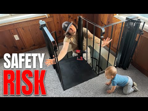 Making My Spiral Stairs Safer for Families!