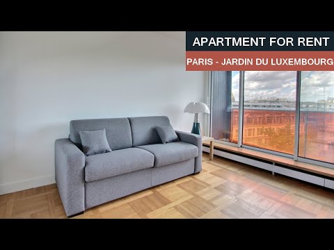 Apartment Tour - Studio with balcony, view on the Bon Marché, Paris 6th - S061196