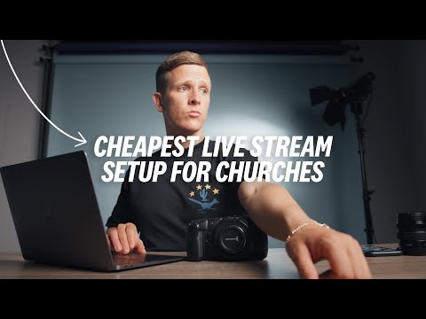 CHEAPEST Live Stream Setup For Churches (That Still Looks Awesome)