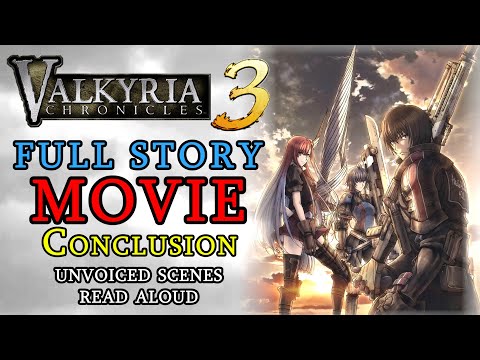 Valkyria Chronicles 3 Full Game Movie - BOTH Endings (Read in English) Part 2