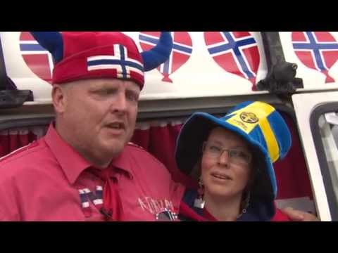 Rally Aurskog Høland med  Ballooncar og oss 2, Nrk`s Rallysending 21.06.2014
