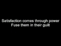 weste of hell-benediction