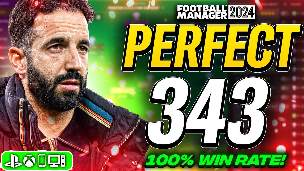 Amorim's PERFECT FM24 Tactic! (100% Win Rate) | Best FM24 Tactics!