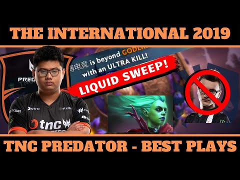 TNC SWEEP Liquid! TNC Predator Best Plays - TI9 Group Stage Day 4