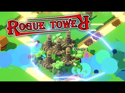 Using MANY tesla coils to DESTROY THE ORCS!! (Rogue Tower)