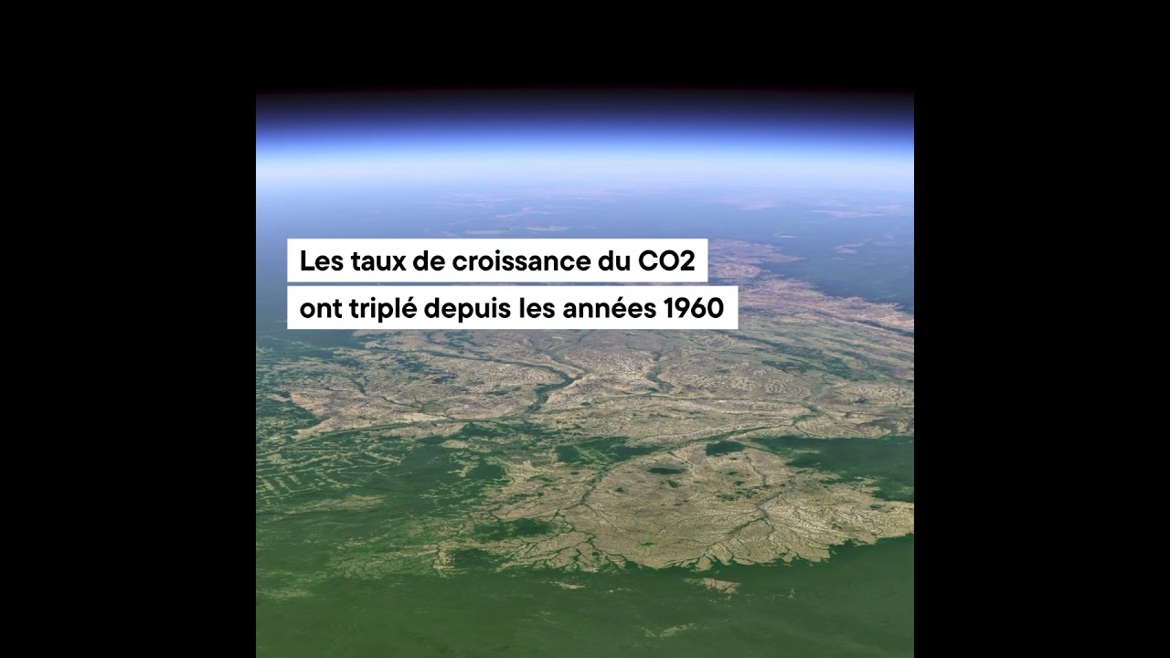Les niveaux de CO2 dans l'atmosphère atteignent des sommets