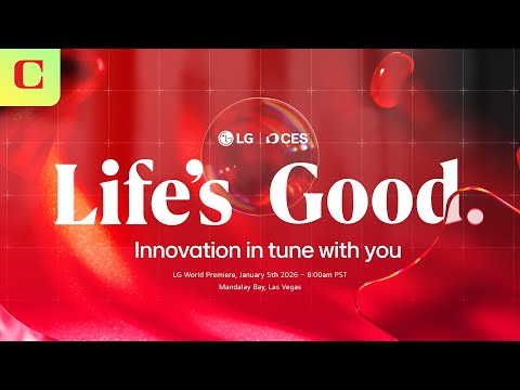 LG "Life's Good" World Premiere at CES 2026