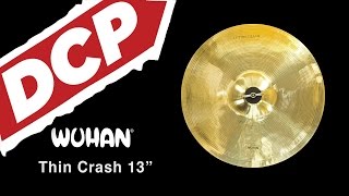 Video thumbnail for Wuhan Thin Crash Cymbal 13" by Drum Center of Portsmouth