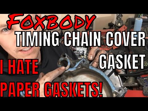 Timing Cover Gasket Replacement, Why I HATE Paper Gaskets!!!