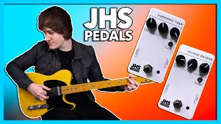 Video thumbnail for 2 NEW AFFORDABLE PEDALS FROM JHS! Octave Reverb and Harmonic Tremolo 3 Series | JHS Demo by HarryAndAGuitar
