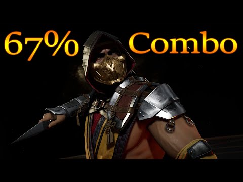 Scorpion All Crushing Blows In 1 Combo MK11| 4K