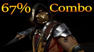 Scorpion All Crushing Blows In 1 Combo MK11| 4K