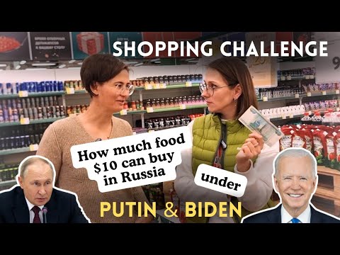 Groceries for $10 in Russia. What can you buy? | Life in a small Russian city