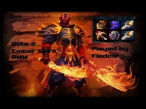 Dota 2 | Ember Spirit Gameplay | RMM 2 Divine Rapiers