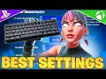 BEST Keyboard SETTINGS In Chapter 6 Sensitivity Fortnite Tutorial