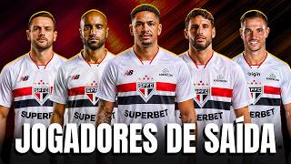 OLHA A BARCA DE JOGADORES QUE VÃO DEIXAR O SÃO PAULO NO FIM DA TEMPORADA