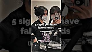 Download lagu 5 signs you have fake friends 💘💗🍡 #shorts #aesthetic #edit #subscribe #fypviralシ #requested #friends mp3