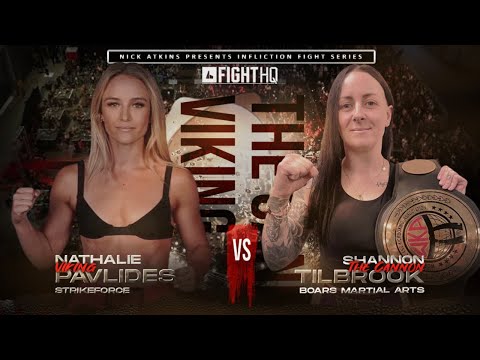 Nathalie Pavlides Vs Shannon Tilbrook - Infliction Muay Thai