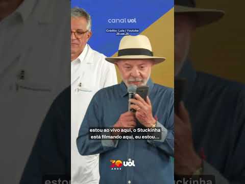 Lula liga para Flávio Dino ao vivo antes de sancionar lei sobre saúde
