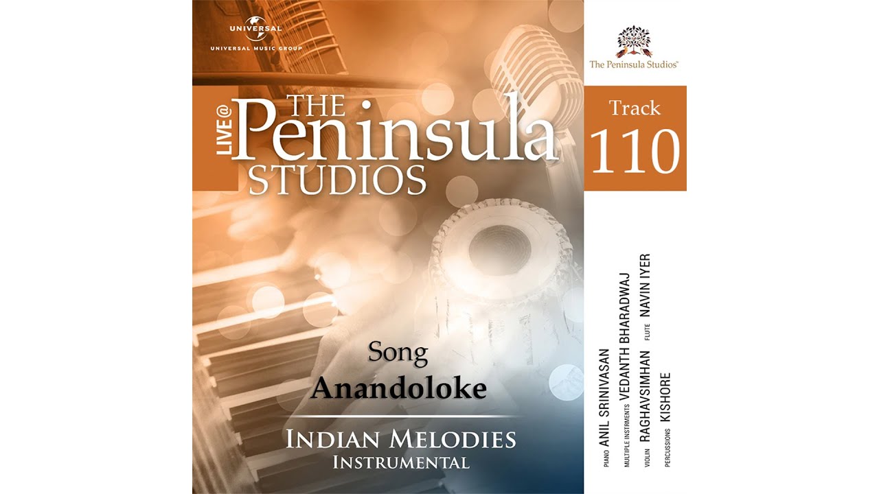 Anandoloke | Spiritual | Instrumental | Anil Srinivasan | Vedant Bhardwaj | Indian Melodies