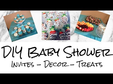 DIY Elephant Baby Shower | Invites, Décor & Treats |...