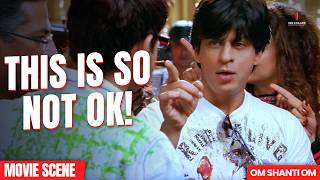 ⁠Om Kapoor Loses His Cool | Om Shaanti Om | Shah Rukh Khan