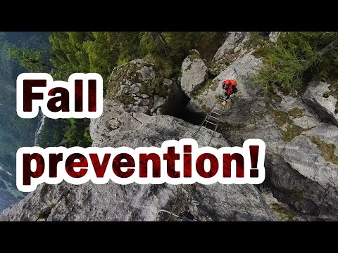 How not to fall on Via Ferrata - Fall prevention technique, safety-first climbing behaviour training