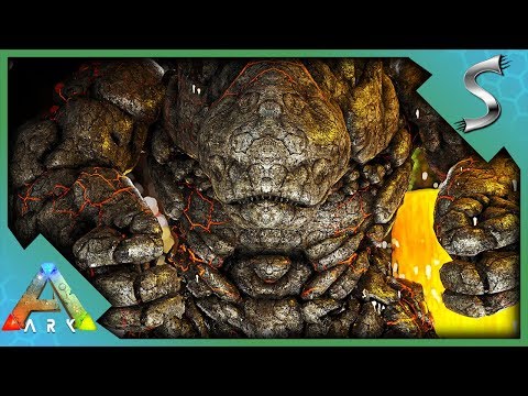 ENTERING THE LAVA GOLEMS LAIR FOR SOME OP LOOT! - Ark: Survival Evolved [Cluster E113]