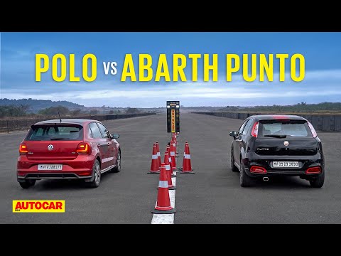 Thumbnail for Drag Race: Volkswagen Polo vs Fiat Abarth Punto - India's most fun hatchbacks! | Autocar India by Car, Abarth