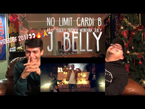 G Eazy- No Limit REMIX Cardi B French Montana A$AP Rocky Juicy J & Belly(Music Video)| Reaction