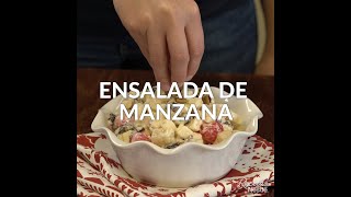 ENSALADA DE MANZANA