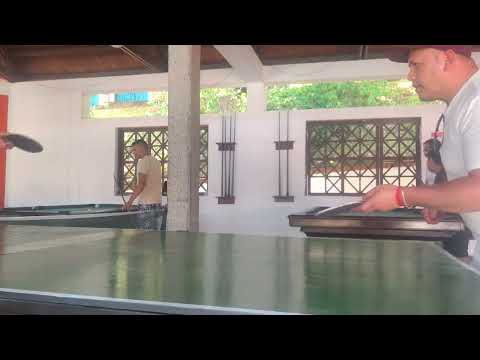 Jugando pimpón, Girardot Cundinamarca 