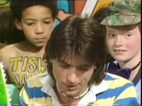 Cozy Powell's interview and surprise from Robert Plant (Tiswas 1981)