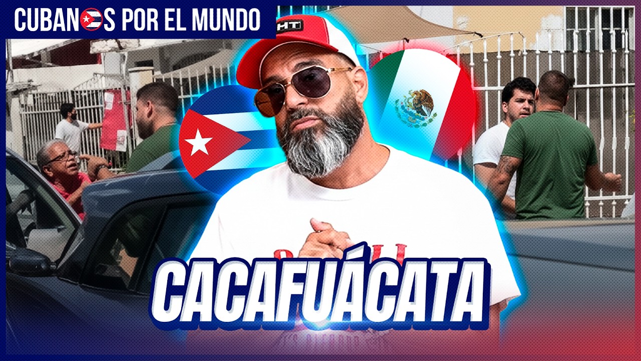Cubano agrede a mexicanos en plena calle y genera rechazo en redes