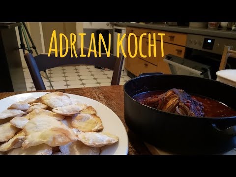 Adrian kocht : Pulled Pork mit selbstgemachtem Pita Brot