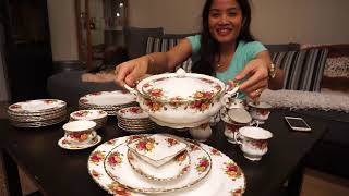 REVIEW ROYAL ALBERT OLD COUNTRY ROSES. ANTIQUES COLLECTION