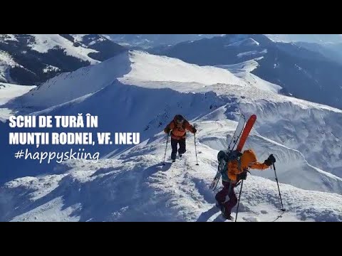 Schi de tură în Munții Rodnei, Vf. Ineu