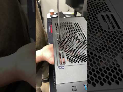 FAN INSTALLATION 🌬 #pc #pcrepair #fans #gamingpc #pcgaming #egirl #gamerguy #howtotech